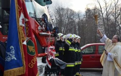 Przekazanie wozu stażackiego dla OSP Gorzyce